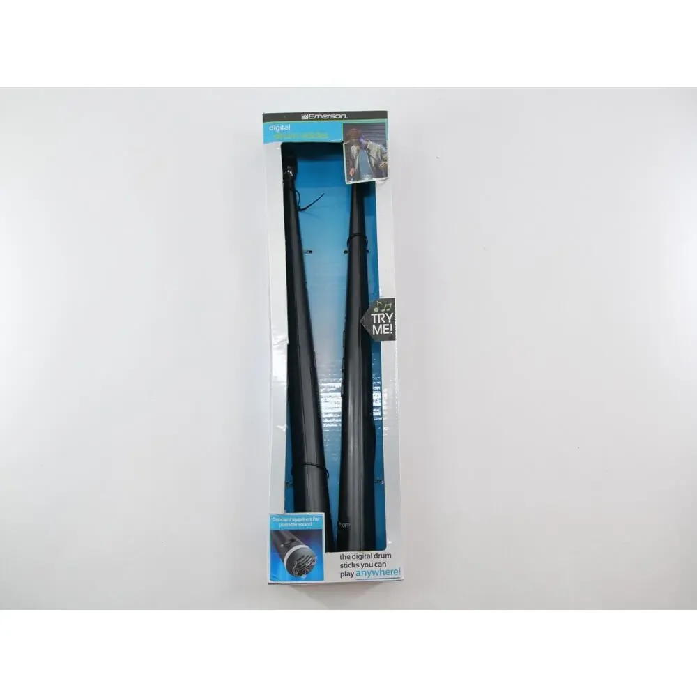 The Black Series‎ Digital Drum Sticks designed to mimic real drum sticks